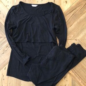 Kindred Bravely Jane Maternity Nursing Pajamas